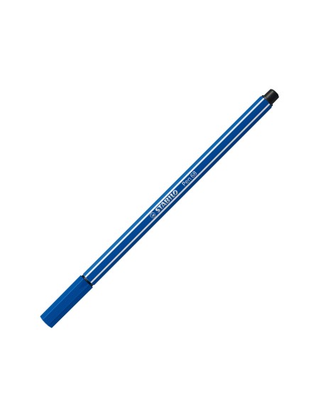  C/10 rotulador stabilo pen 68 azul marino nº32 punta 1,omm 
